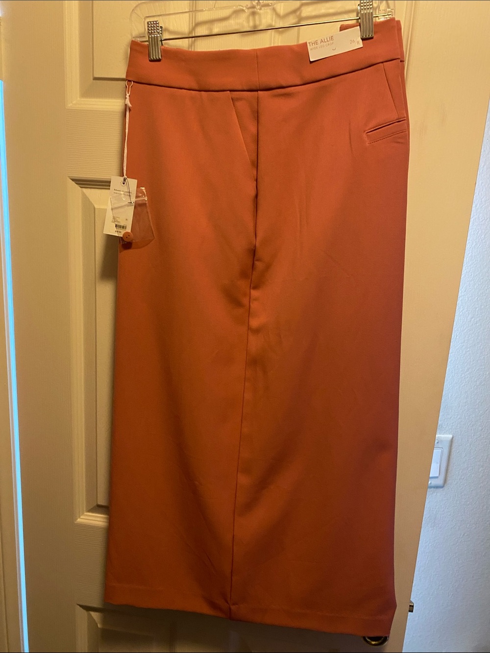 Lane Bryant Dusty Coral Wide-Leg pants